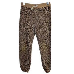 Crew Cuts Animal Print Jogger Sweatpants, Large